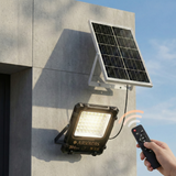 Projecteur solaire ARVADIS 300 W à cadre en aluminium robuste pour un éclairage puissant