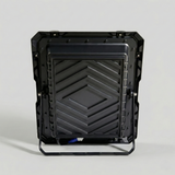 Projecteur solaire ARVADIS 300 W à cadre en aluminium robuste pour un éclairage puissant
