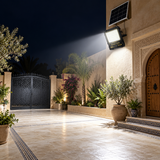 Projecteur solaire ARVADIS 600 W à cadre en aluminium robuste pour un éclairage puissant