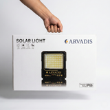 Projecteur solaire ARVADIS 400 W à cadre en aluminium robuste pour un éclairage puissant