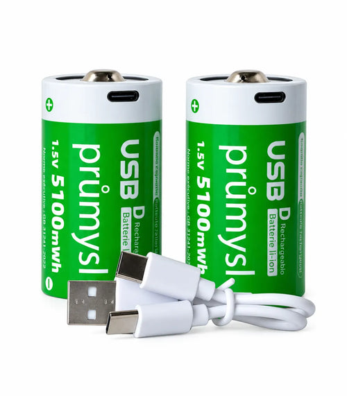 Batteries rechargeables Rashacell USB-C 1,5 V — lot de 2 — gallery-01