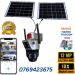 Caméra Solaire 4G Arvadis avec 2 Panneaux Solaires – 3 Lentilles